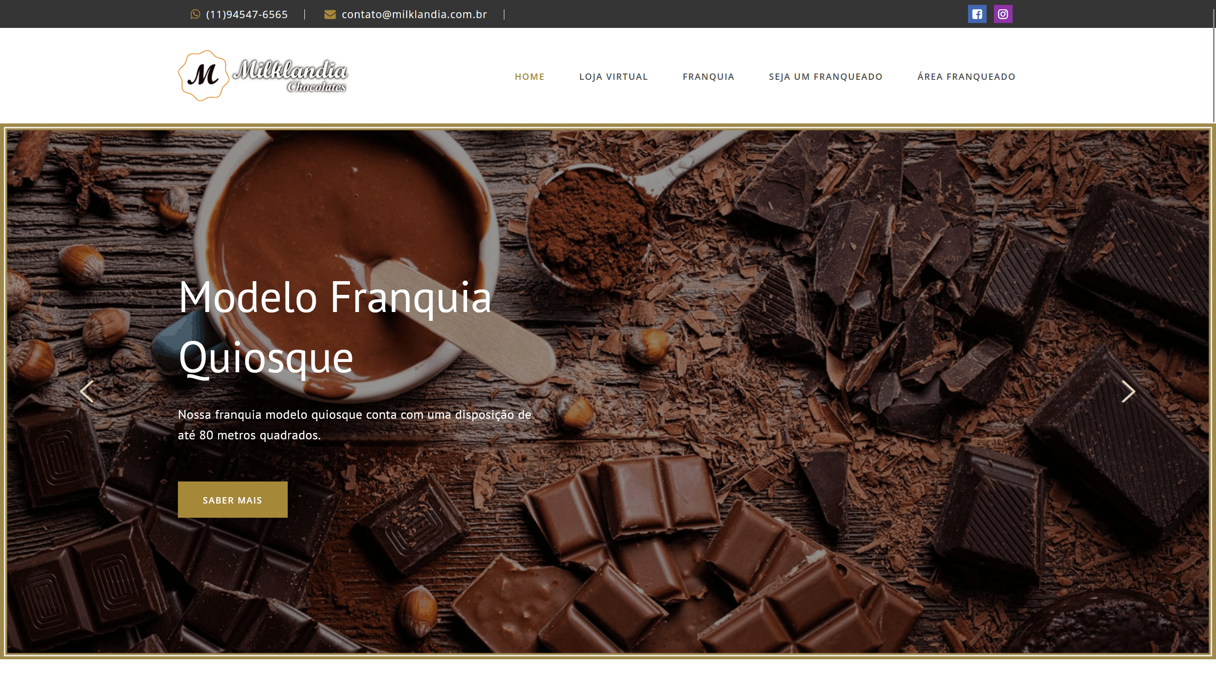 Milklandia - E-commerce